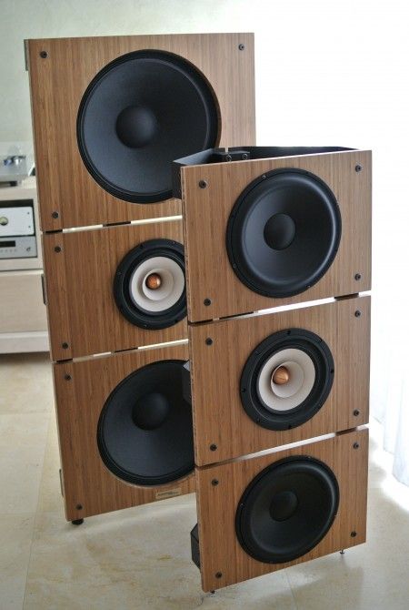 full range open baffle speakers